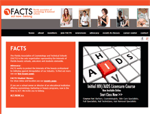 Tablet Screenshot of facts-edu.org